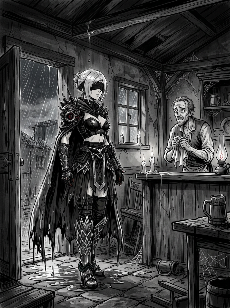 Couverture de L’auberge ruinée